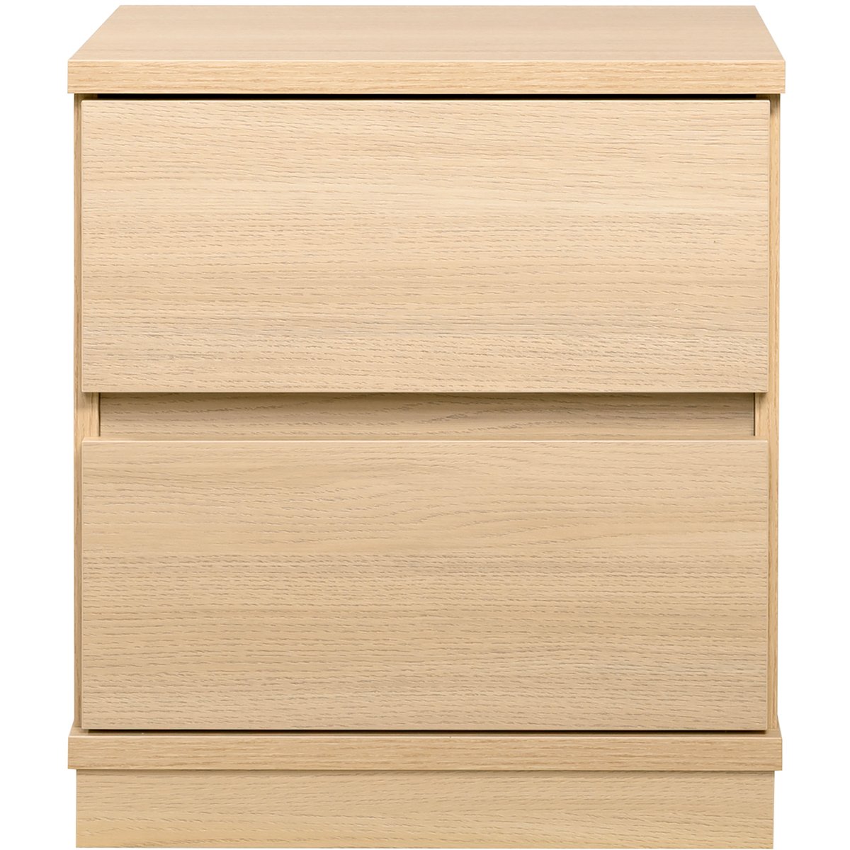 Sata-sarja lipasto nro 1. 47cm/2-ltk vaalea tammi, sokkeli