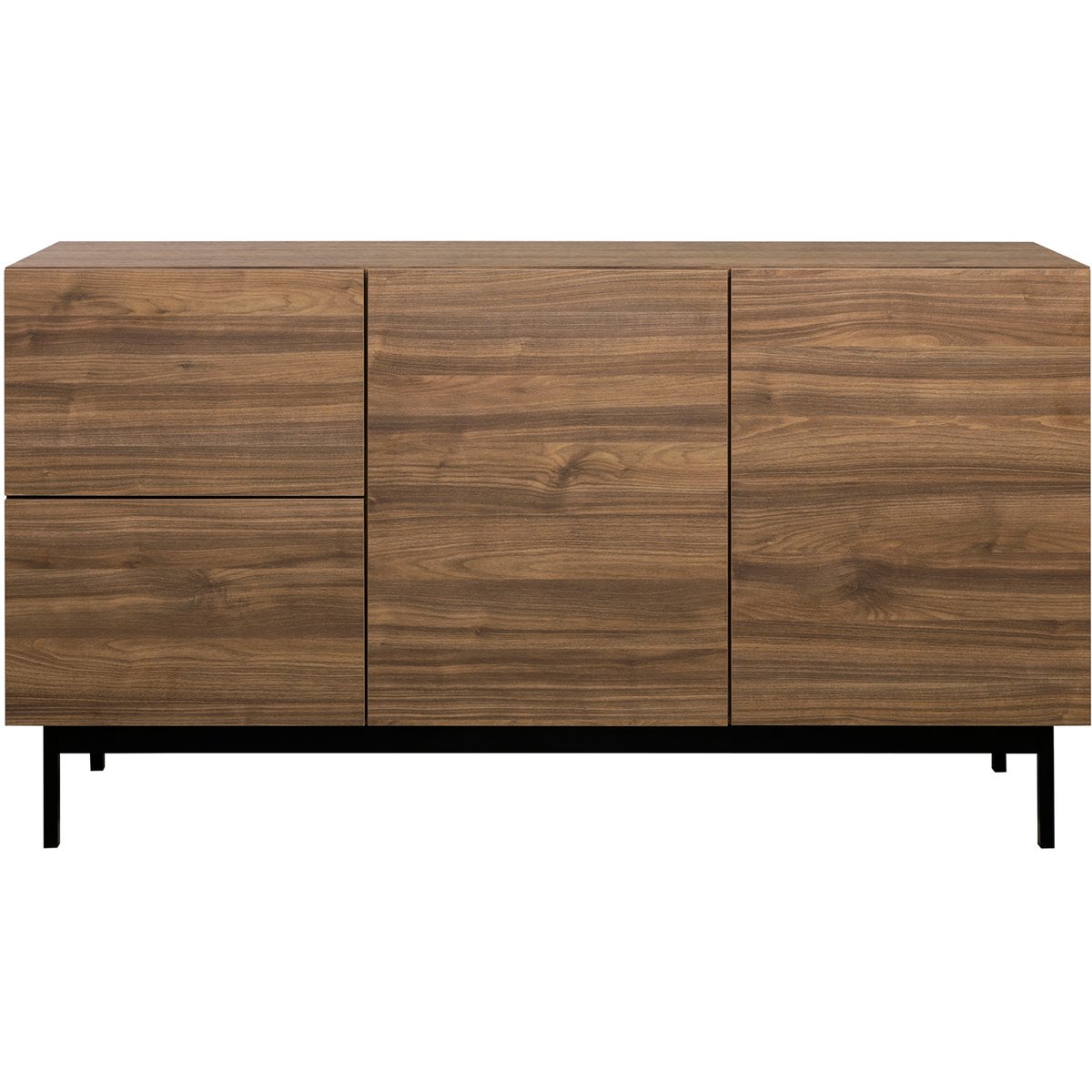 Lakeus senkki nro 5. 148 cm ruskea, metallinen jalkasokkeli