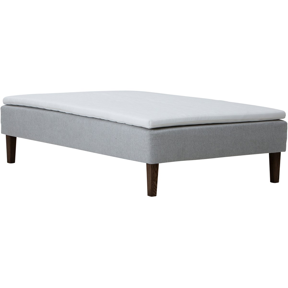 Moon Basic runkopatja 120x200, pocket 5-vyöh. Primo 84 v.harmaa, kännykkätaskulla