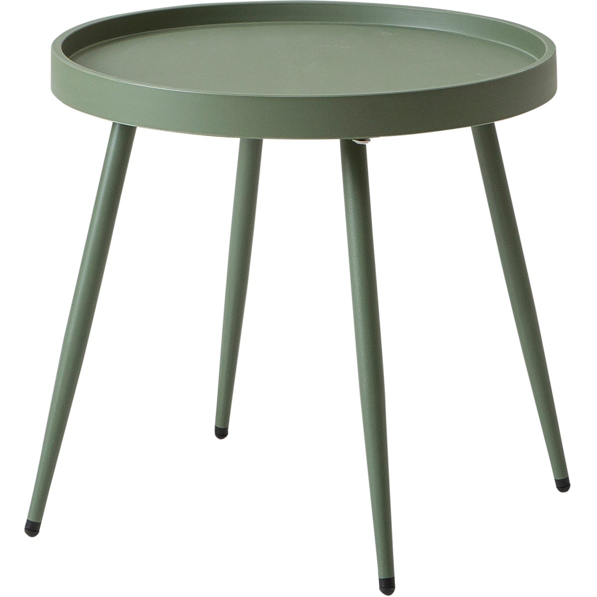 Avellino sivupöytä 50cm pyöreä vihreä