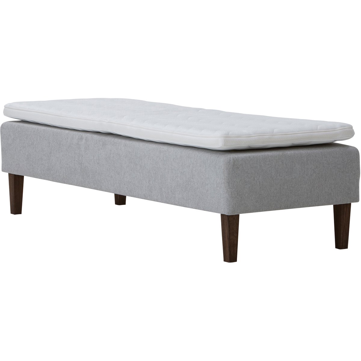 Moon Basic runkopatja 80x200, pocket 5-vyöh. Primo 84 v.harmaa, kännykkätaskulla