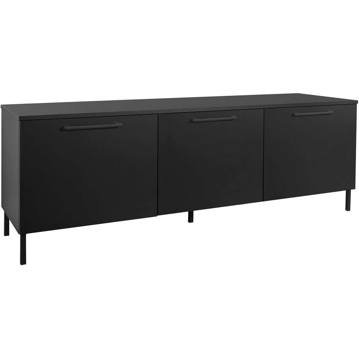 Nauvo tv-taso 166 cm, musta