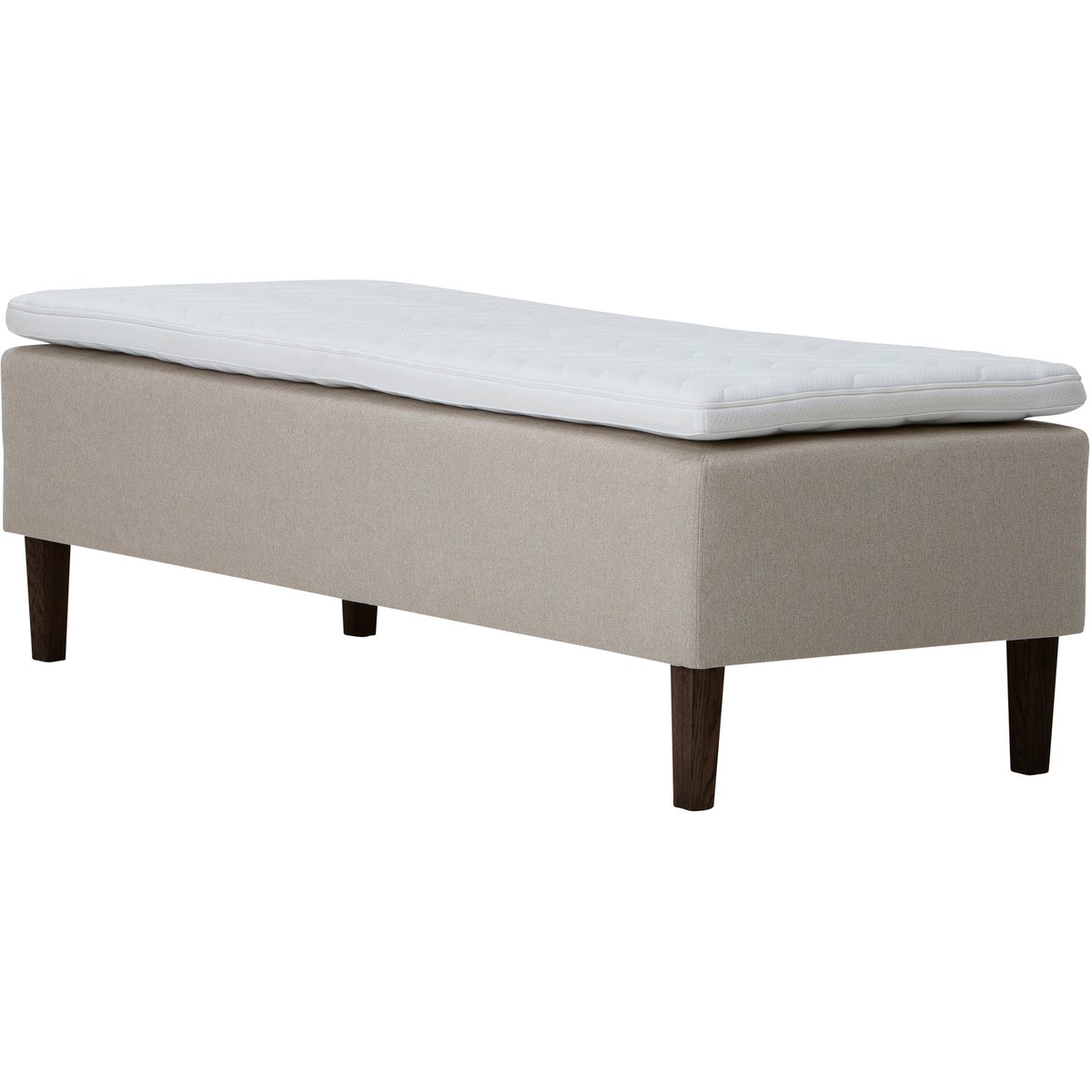 Moon Lux runkopatja 90x200, pocket 7-vyöh. Primo 05 beige, kännykkätaskulla