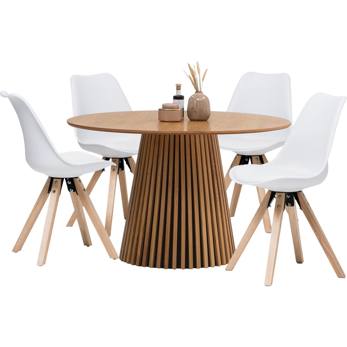 Metz & Concept Oak ruokailuryhmä (1+4)